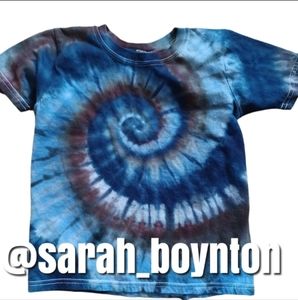 Kids Small 6-7 Tie Dye Tee Ice Dyed